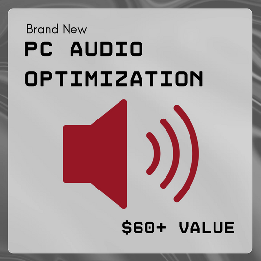 PC Audio Optimization